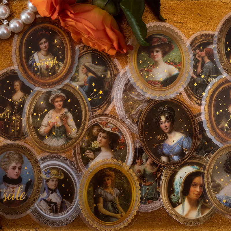 The Girl's Gallery series sticker – Journaldream
