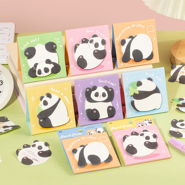 30PCS Fat panda series note paper