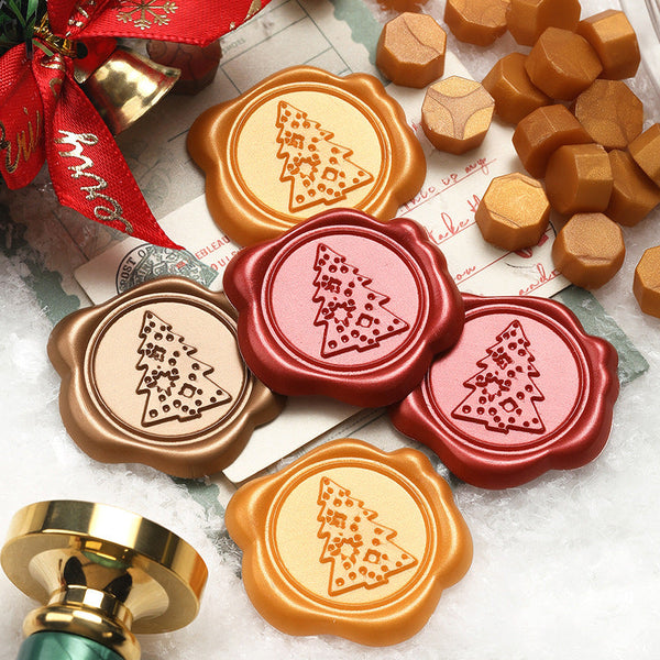 Christmas tree Series Wax Seal Stamp sticker