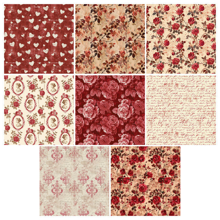 Crimson background paper – Journaldream