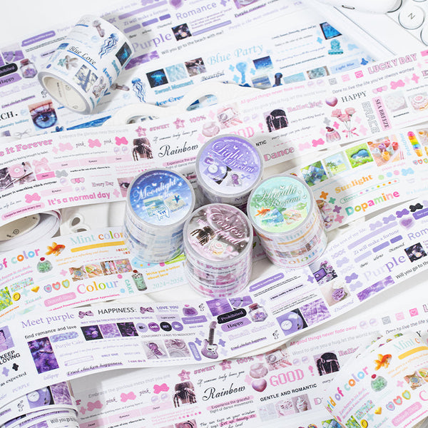 Listen to the Spring Series Die Cutting Coated Paper Tape