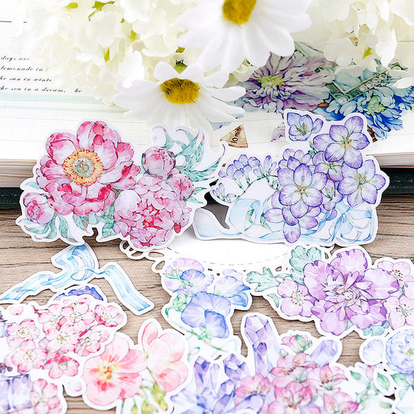 22PCS Fresh flower sticker