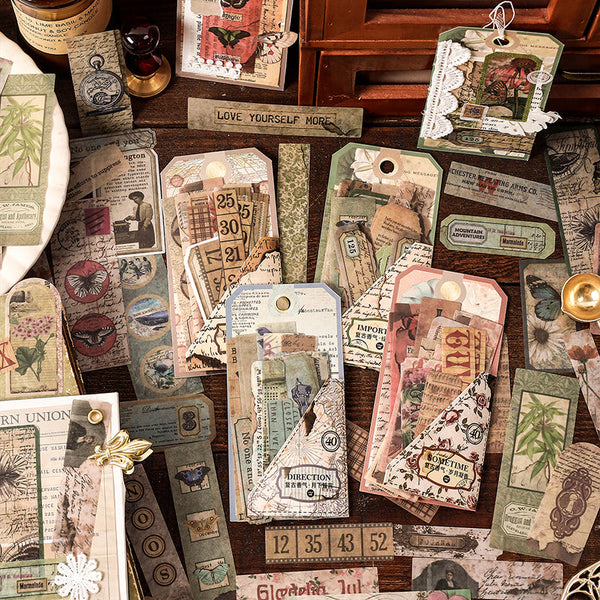 40PCS Vintage Aroma Series sticker