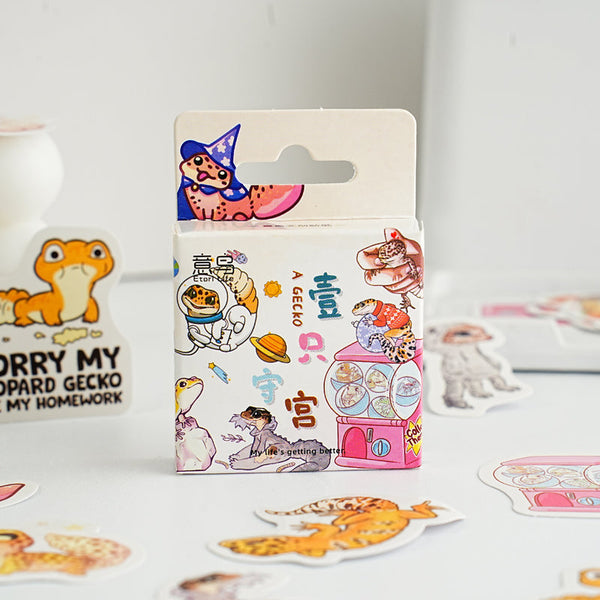 46PCS Cute animal series sticker