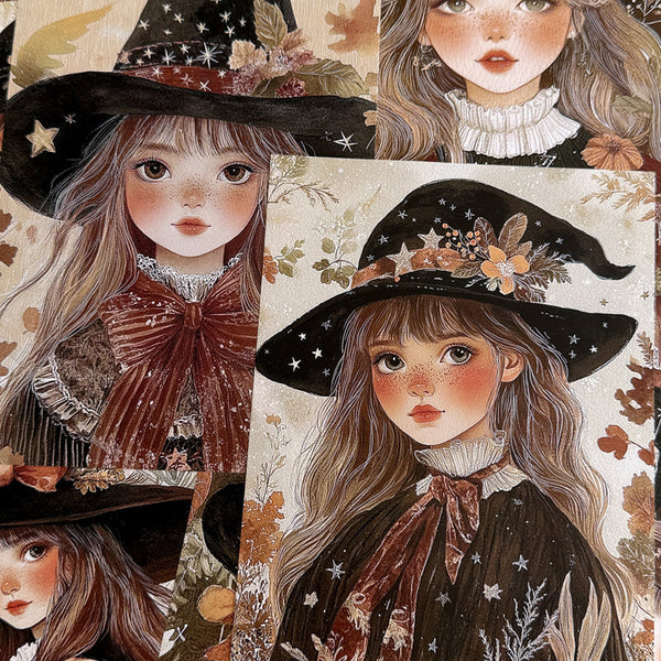 20PCS Magical Girl background paper