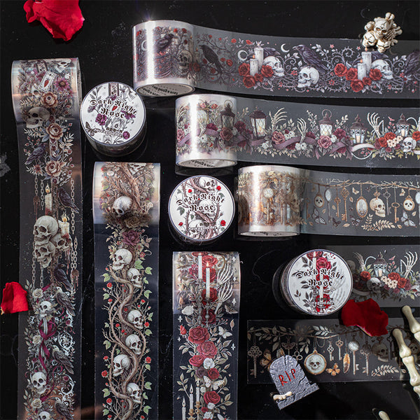 Dark night rose series PET Tape