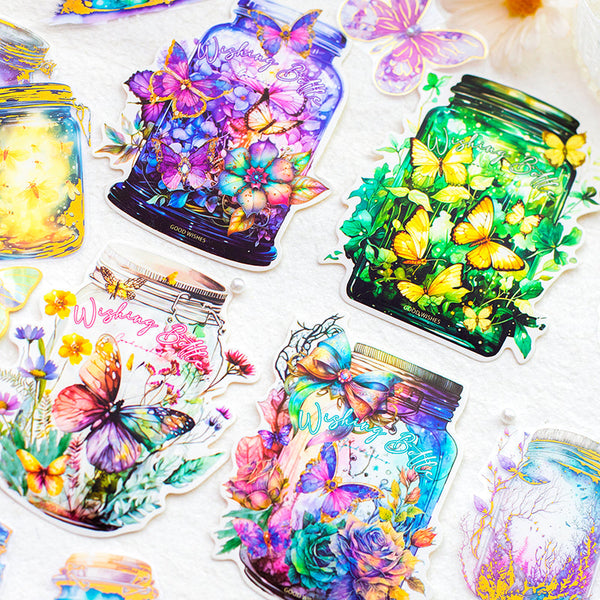 10PCS Wishing Bottle Series sticker