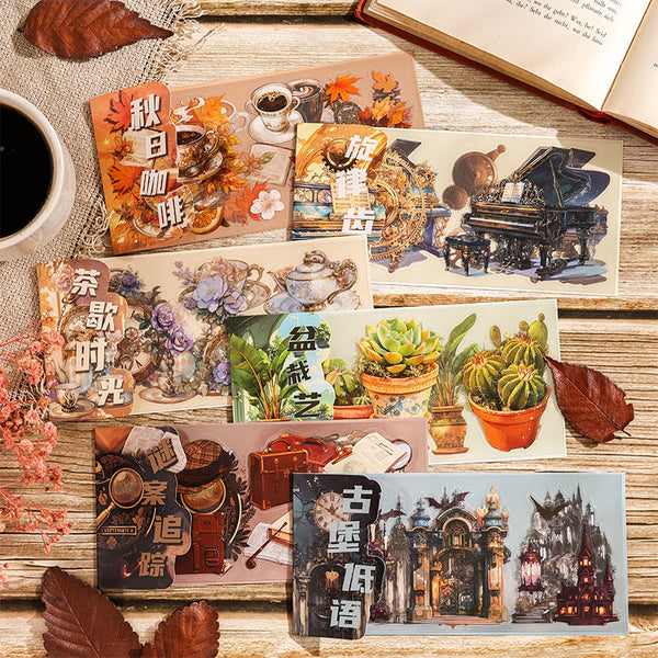3PCS Time Years Notes Series sticker