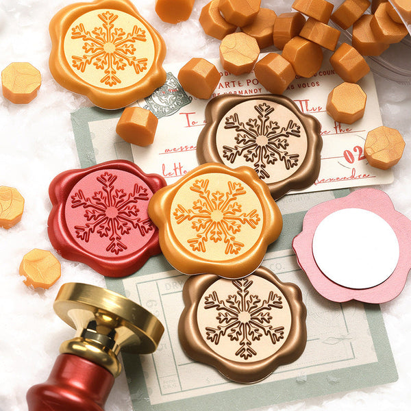 Snowflake Series Wax Seal Stamp sticker