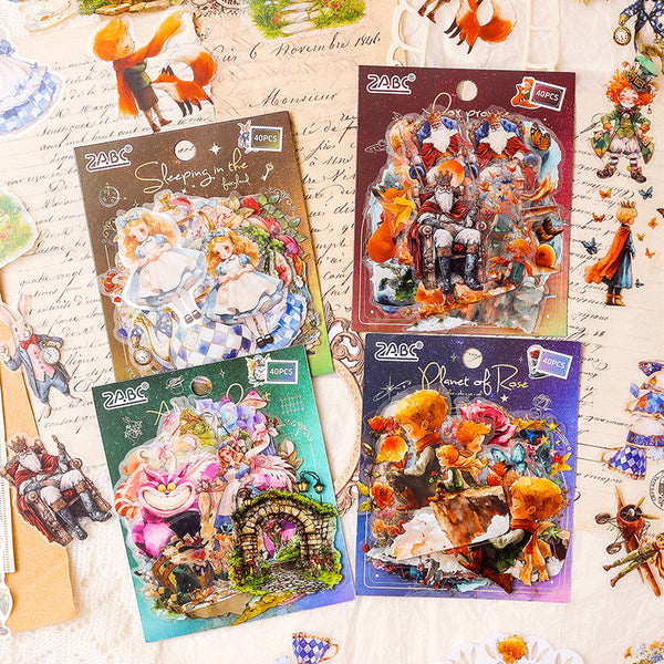 40PCS The Fantasy Journey Series sticker