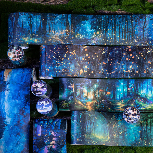 Night forest series Washi Tape