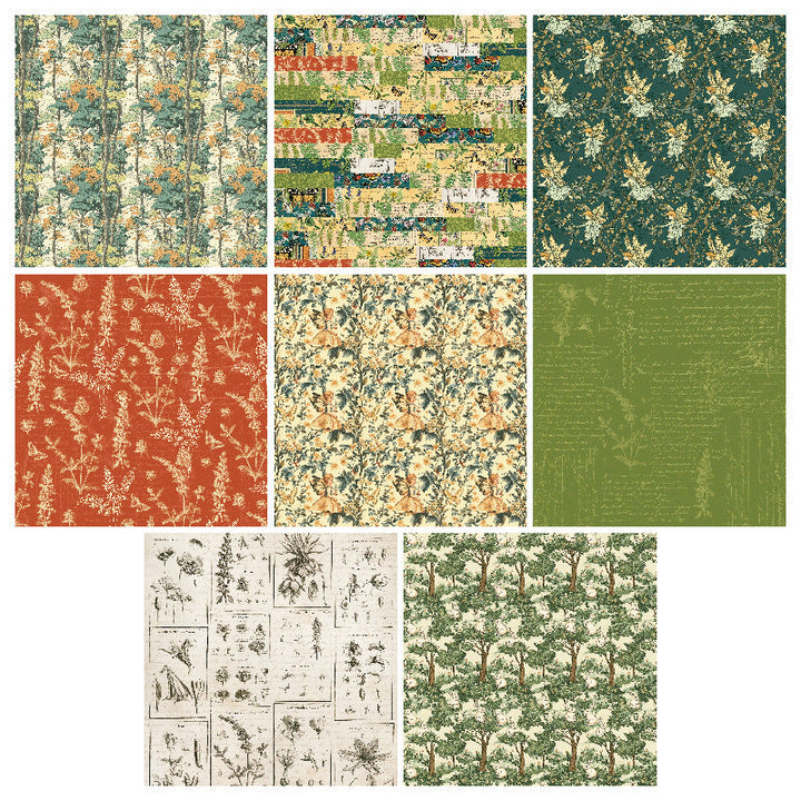 Botanic background paper – Journaldream