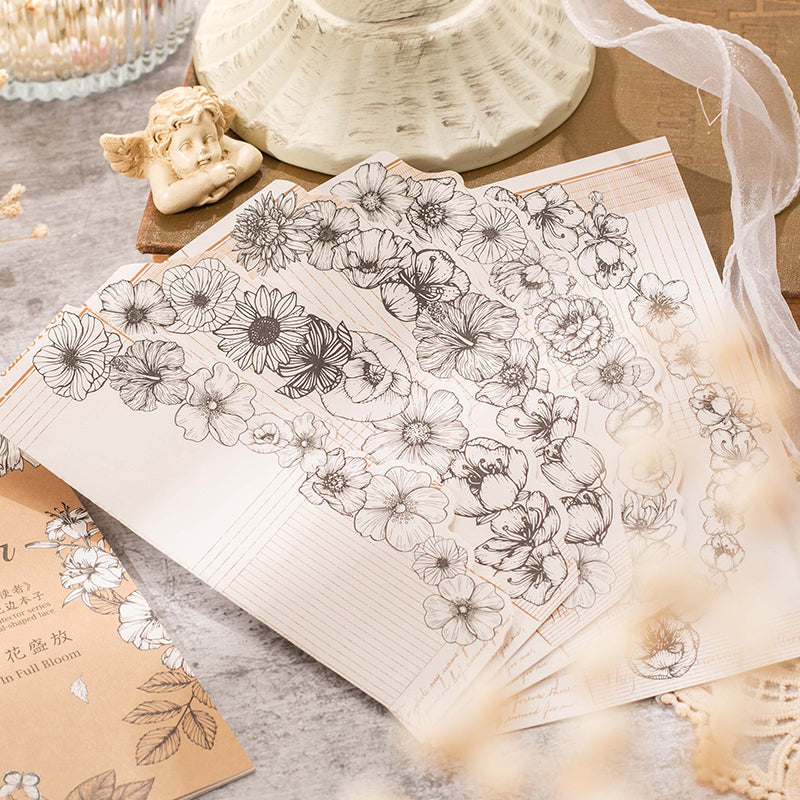 Flower Protector Flower protector series material paper – Journaldream