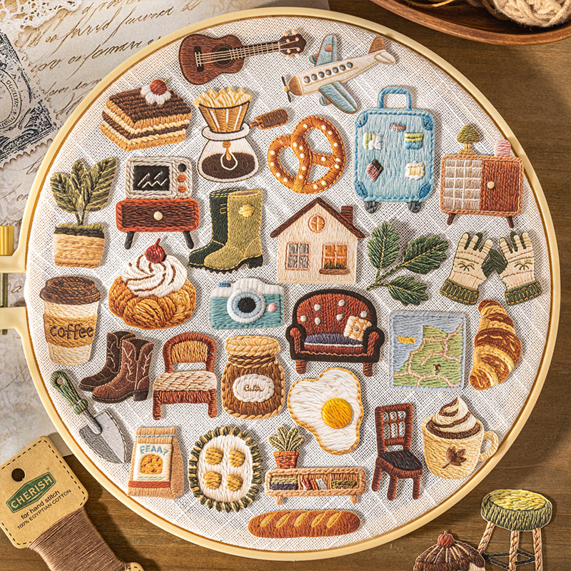 Warm Little Items Series sticker – Journaldream