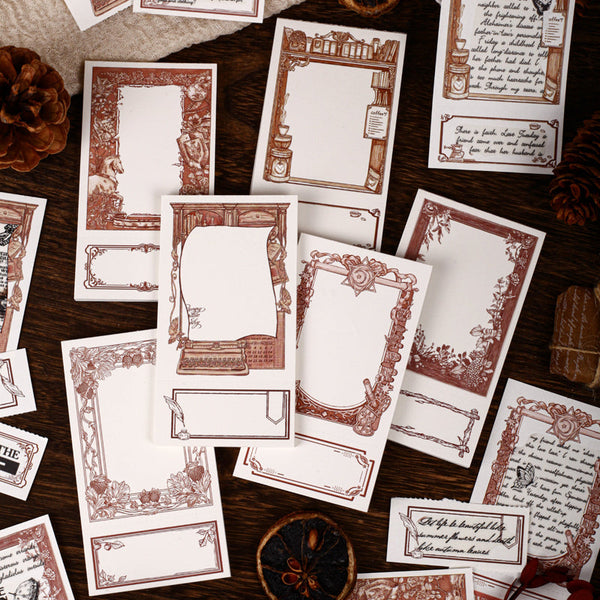 40PCS Leaflet Series note paper