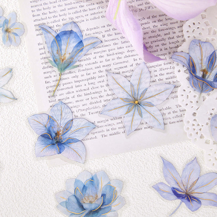 Transparent Flower Series Sticker – Journaldream