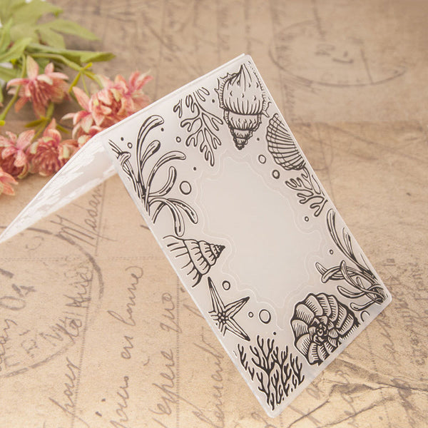 DIY embossing template