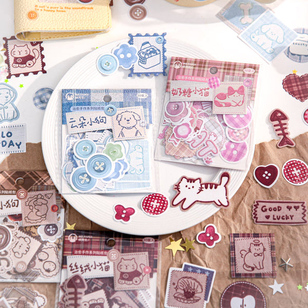 30PCS Healing Handmade Series sticker