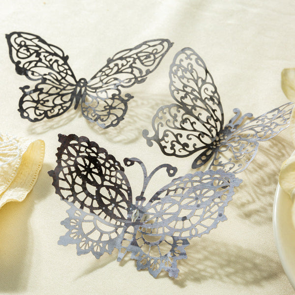 16PCS Piece of lace series material paper