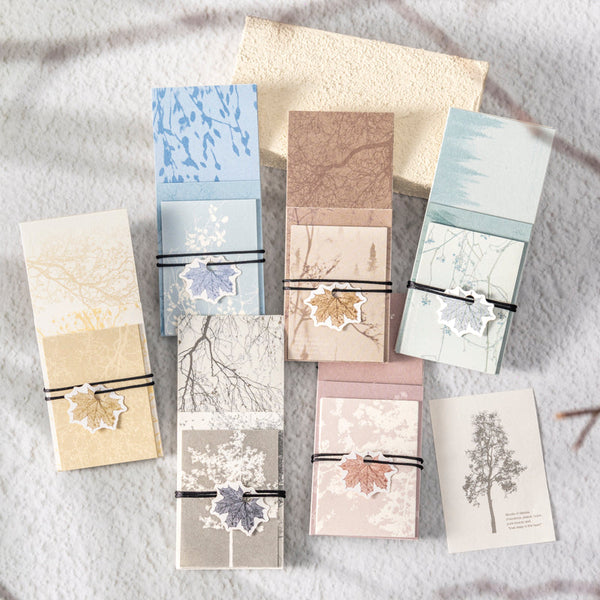 30PCS Thousands of silk shadows Series material paper