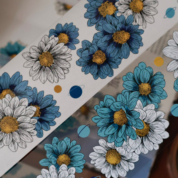 5cm*100cm Van Gogh's Garden Washi/PET Tape
