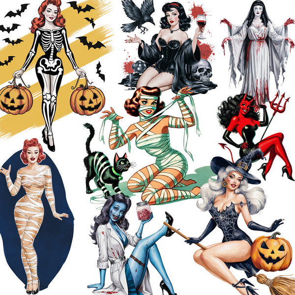 20PCS Halloween costume sticker