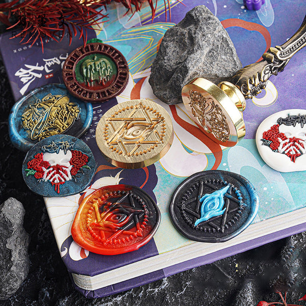 The Wizard's Plan Series Wax Seal Stamp