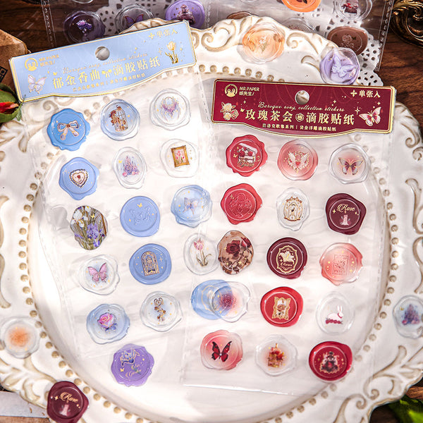 1PCS Baroque songbook series sticker