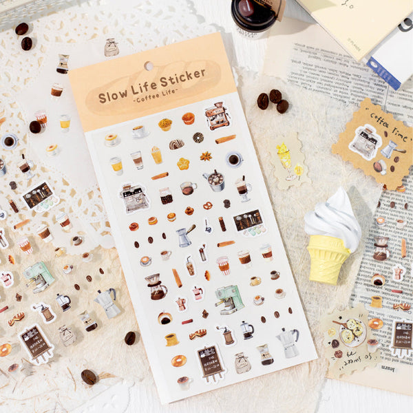 1PCS Slow Life Series sticker