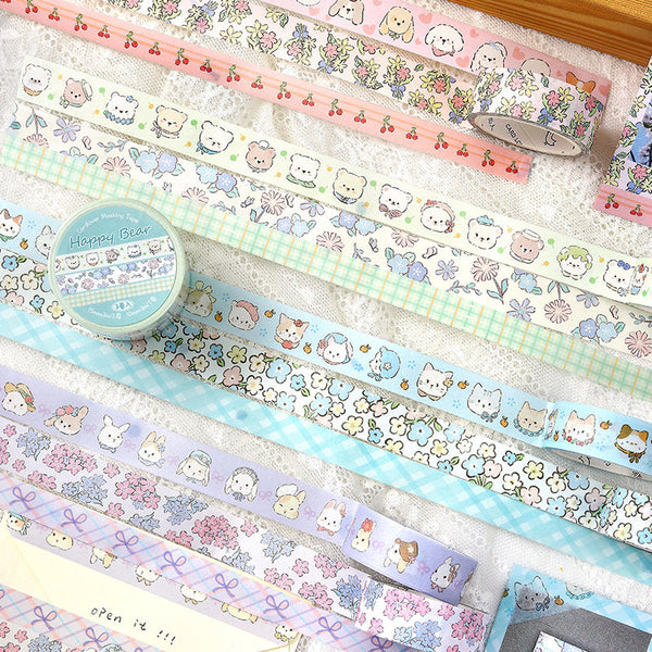 Flower Sweetheart Series Washi Tape Set