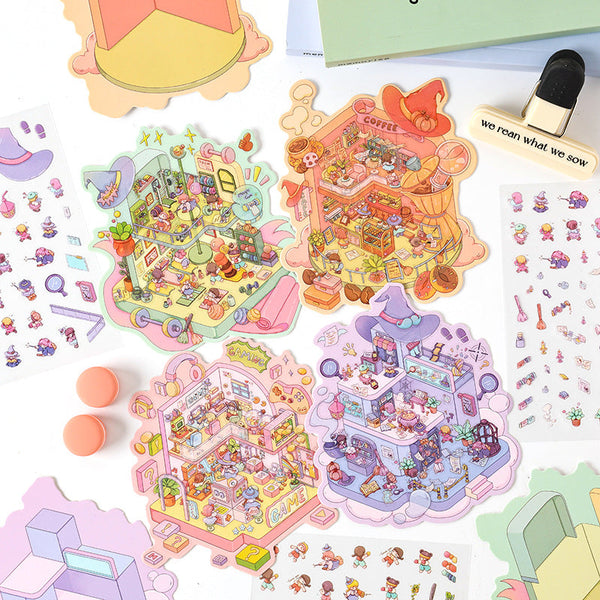 The Witch's job series 3D Sticker