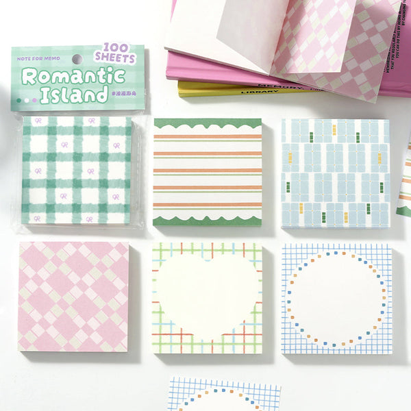 100PCS Gentle Breeze Series note paper