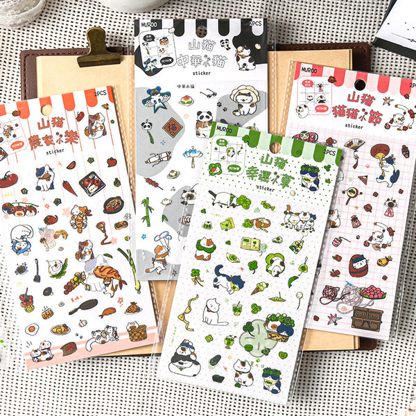 2PCS Bobcat Series sticker