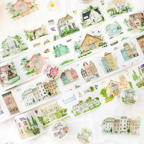 Slow Spring Series Die Cutting Washi Tape