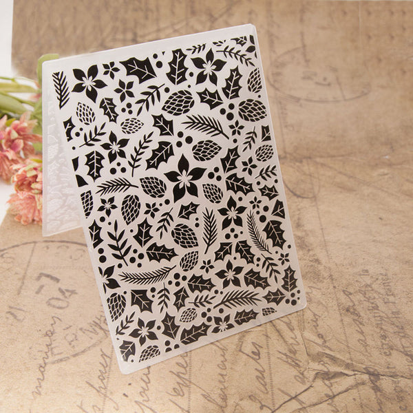 DIY embossing template