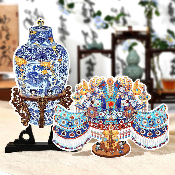 Antique restorer series 3D sticker