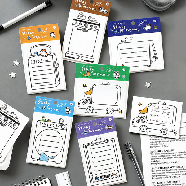 30PCS Cute Diary Series note paper