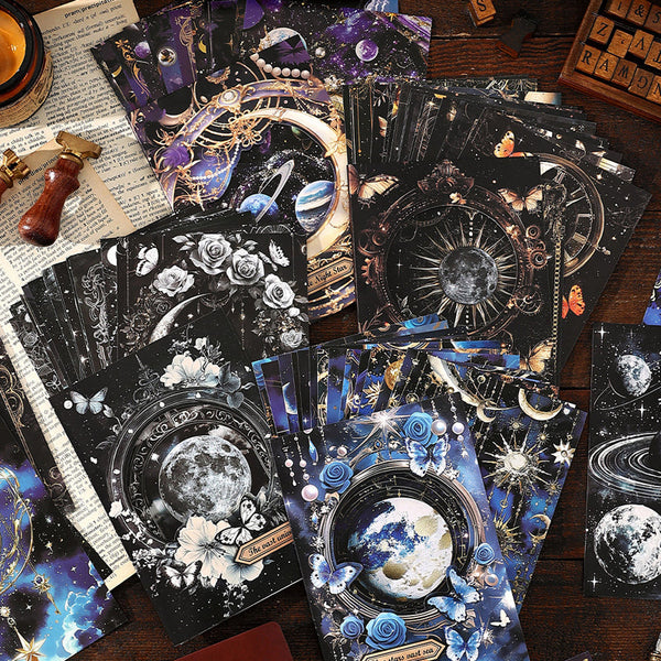 15PCS Deep Space Tracing Series material paper