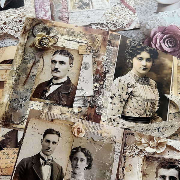 20PCS Vintage photo background paper