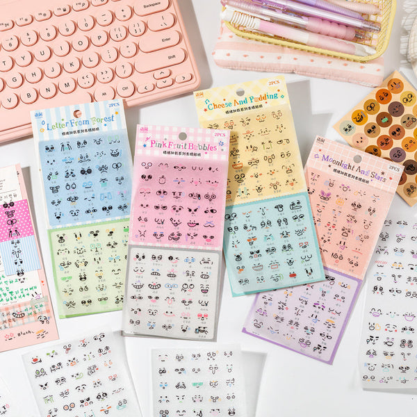 2PCS Emotion Loading Series sticker
