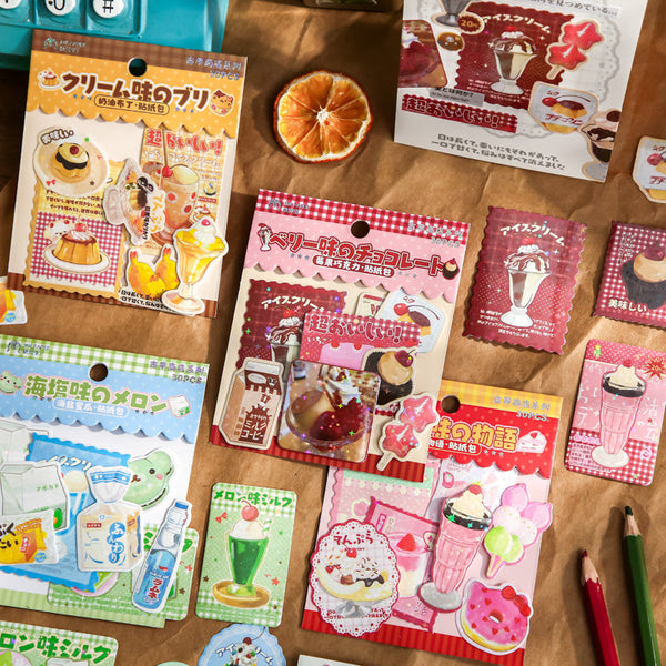 30PCS Vintage Store series sticker