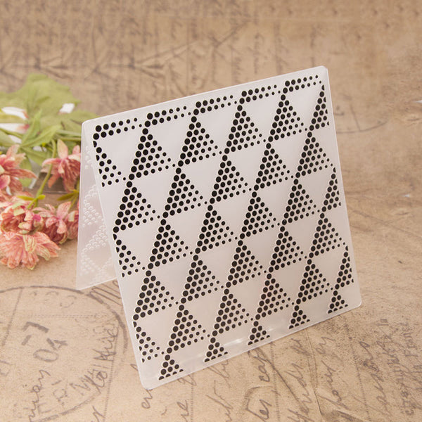 DIY embossing template