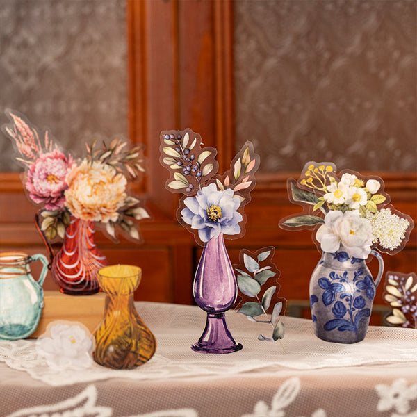 20PCS Floral Designer series sticker