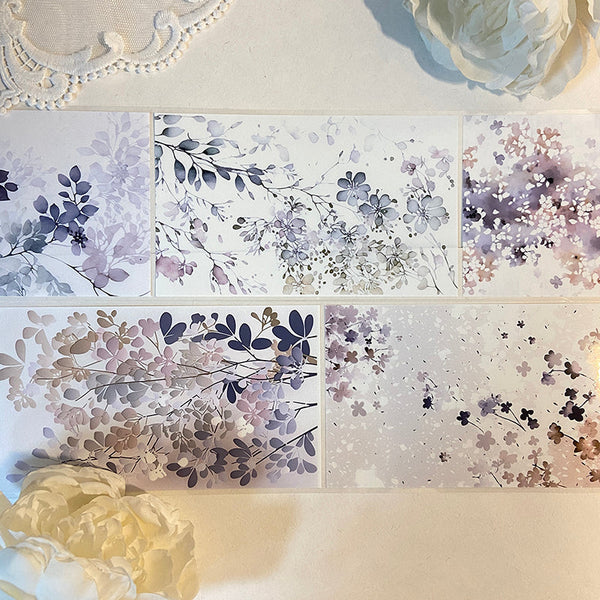9 cm x 200 cm Washi/PET-Band mit Herbstlaub