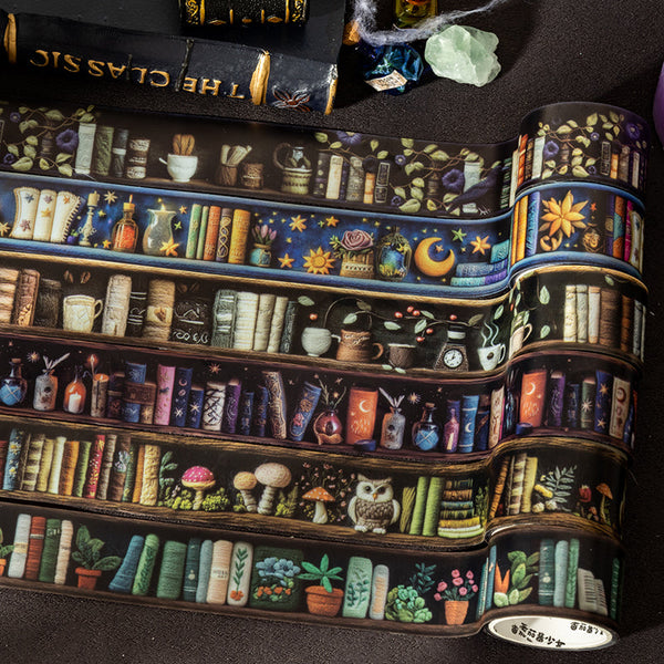 The Magician's bookcase series PET Tape