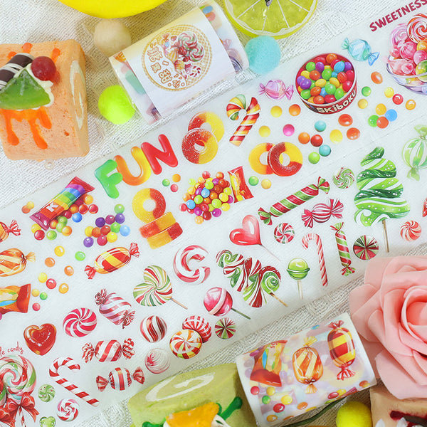 Candy Sweetheart Fog PET Tape