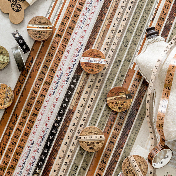 Tape measure collection series Washi Tape