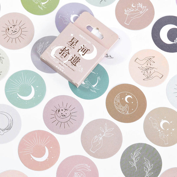 46PCS The stars sticker