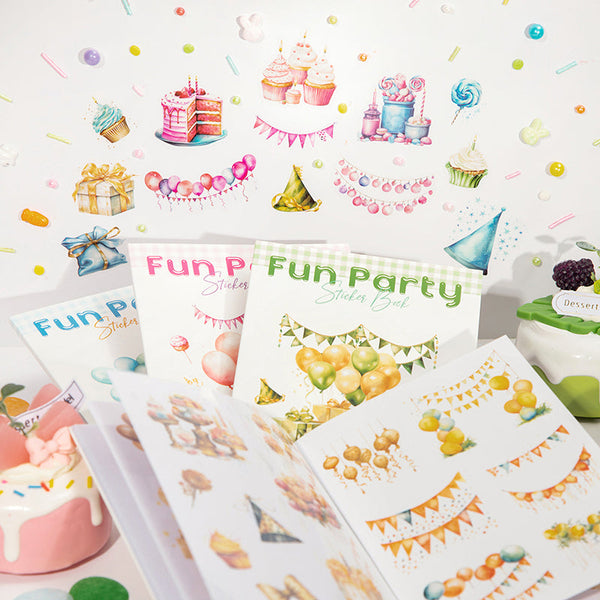 20PCS Happy Party Series sticker book