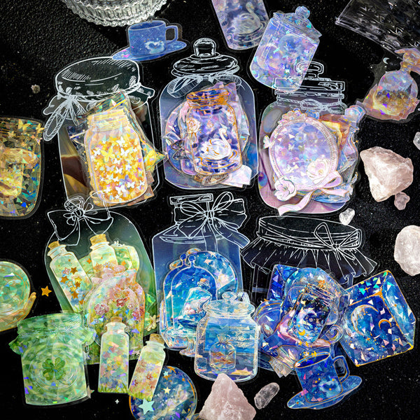 10PCS The Universe in a Bottle series sticker